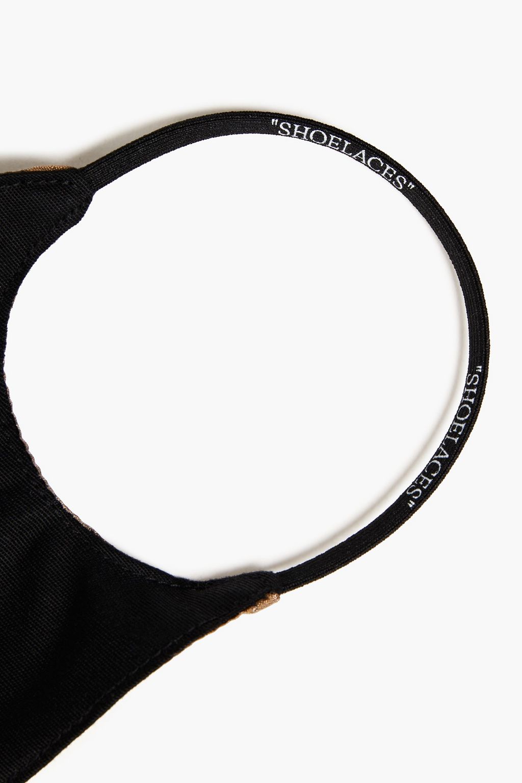 OFF-WHITE™ Logo-print satin-twill face mask