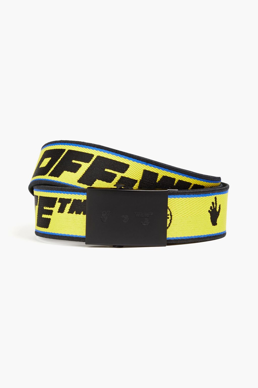 OFF-WHITE Industrial Belt Yellow/Black