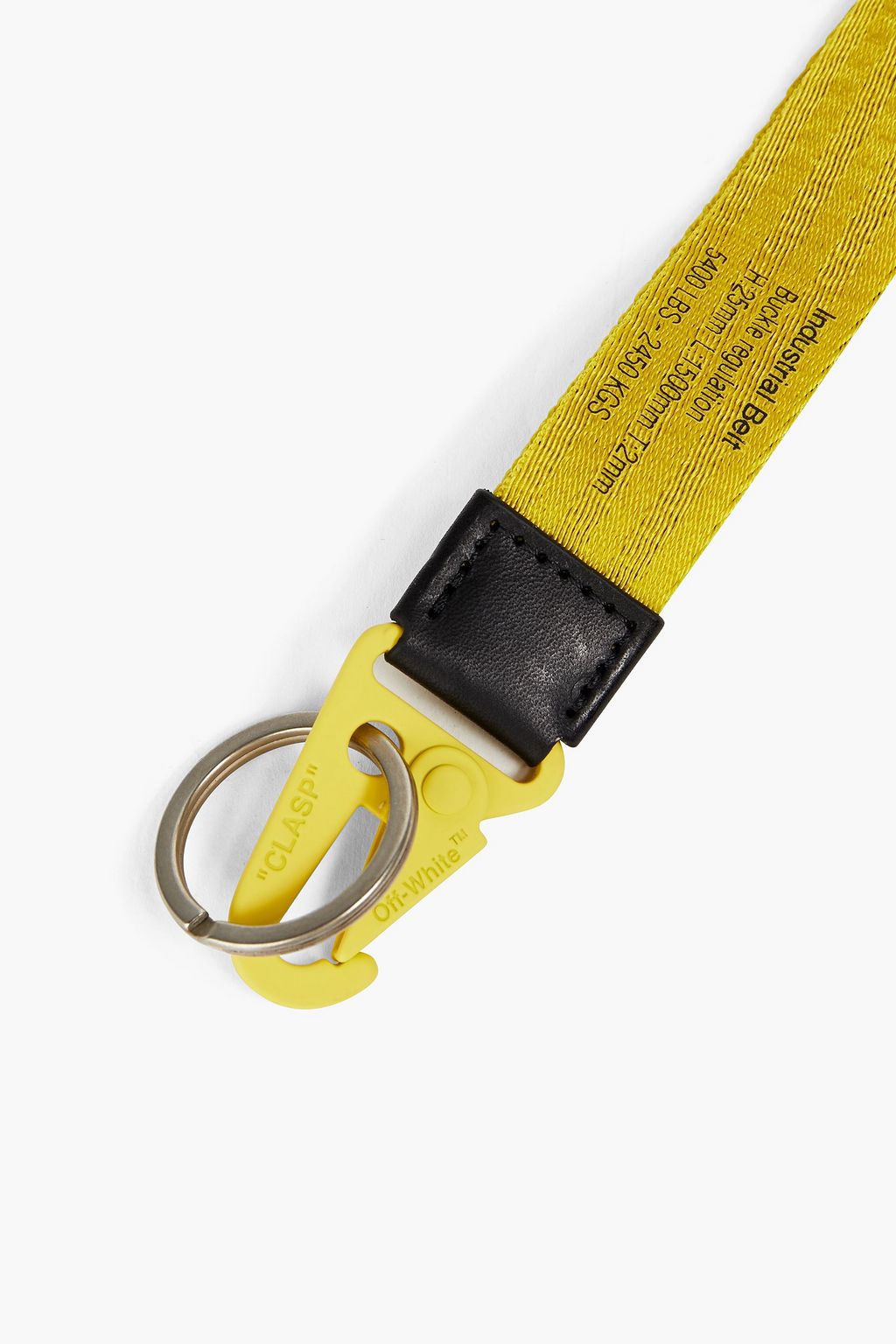 OFF-WHITE™ Webbing-jacquard key ring