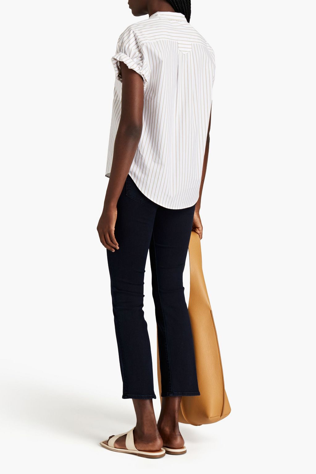 MOTHER The Insider mid-rise kick-flare jeans