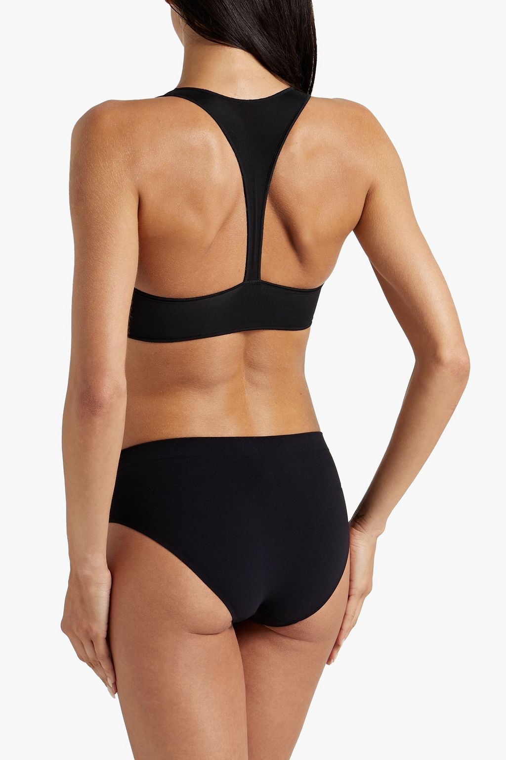 WOLFORD Stretch-mesh sports bra