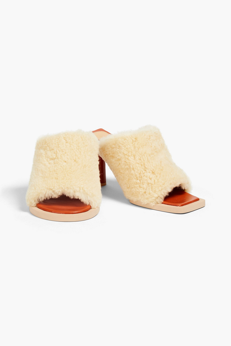 Jacquemus Shearling Mules