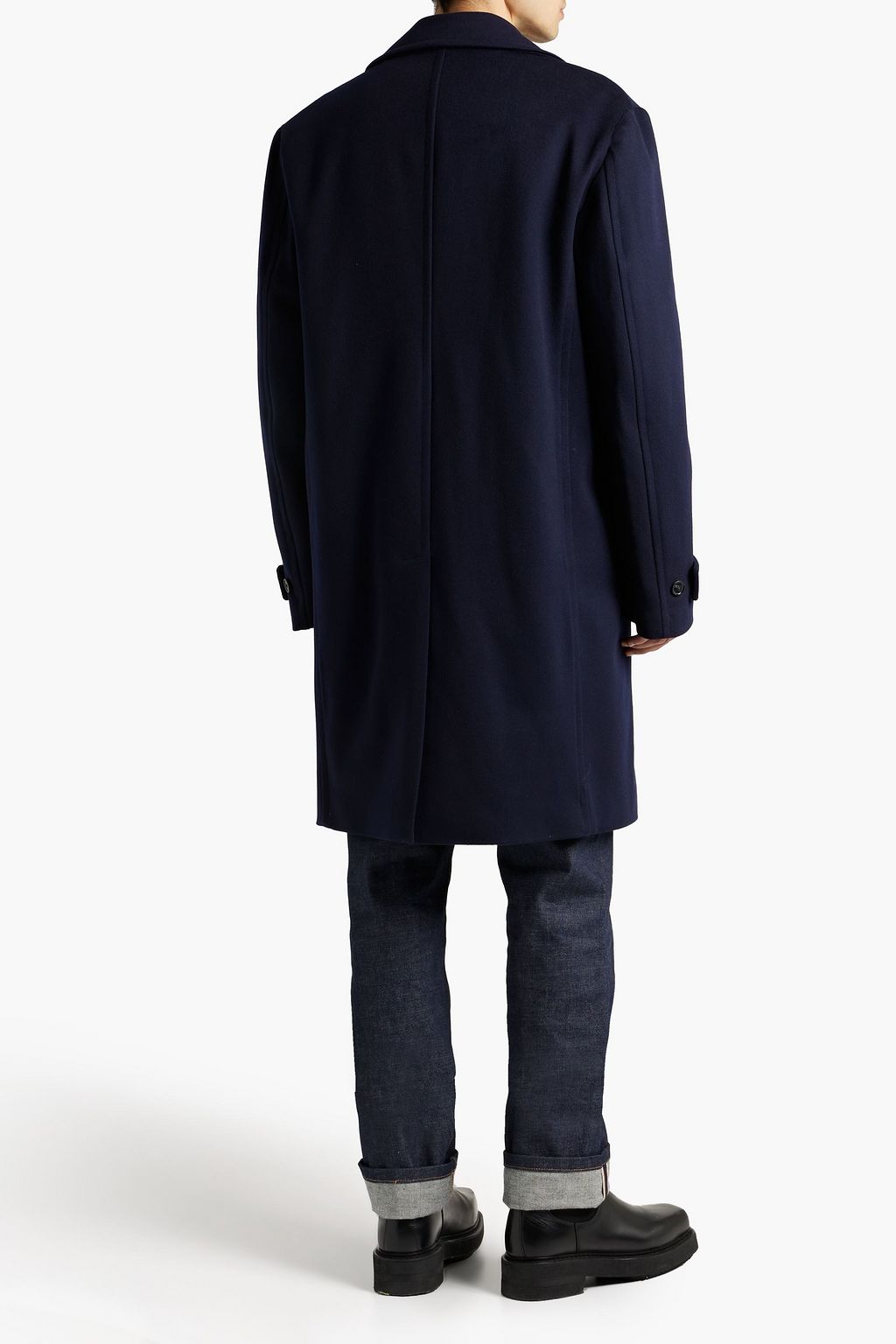 OFFICINE GÉNÉRALE Scott double-breasted wool coat