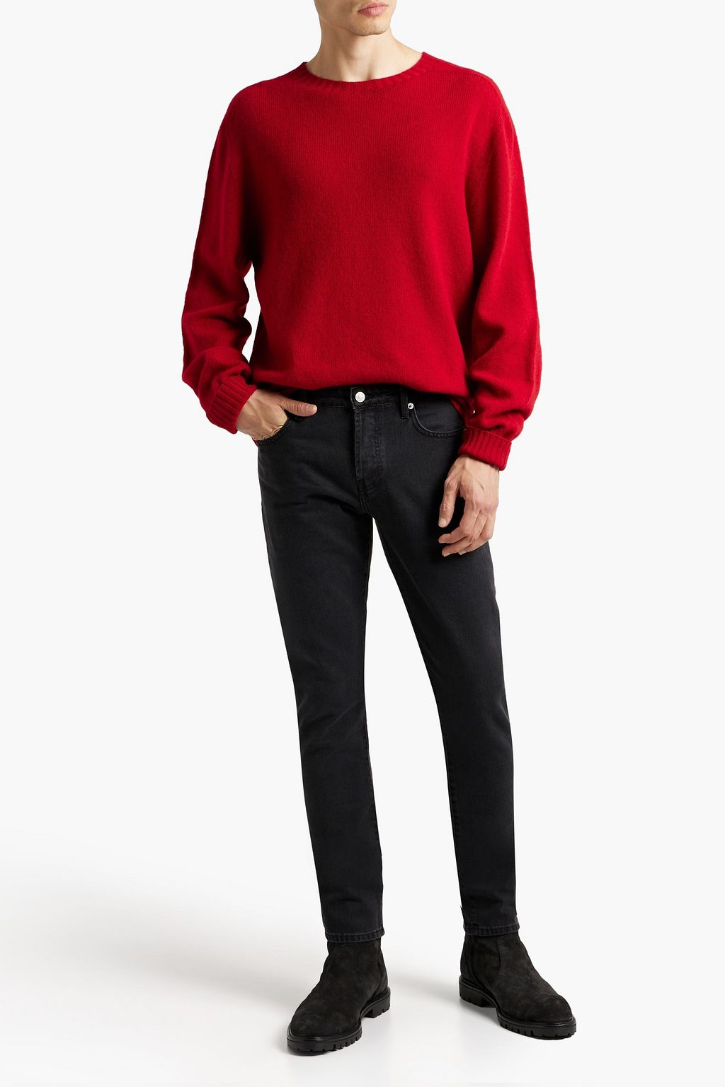 OFFICINE GÉNÉRALE Brushed wool sweater