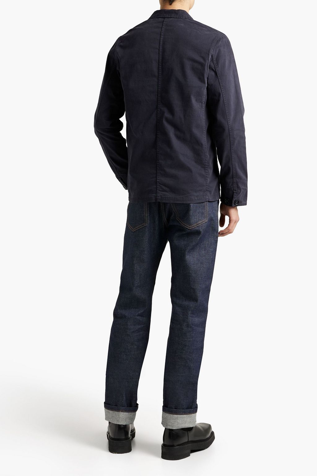 OFFICINE GÉNÉRALE Chore cotton-blend twill jacket