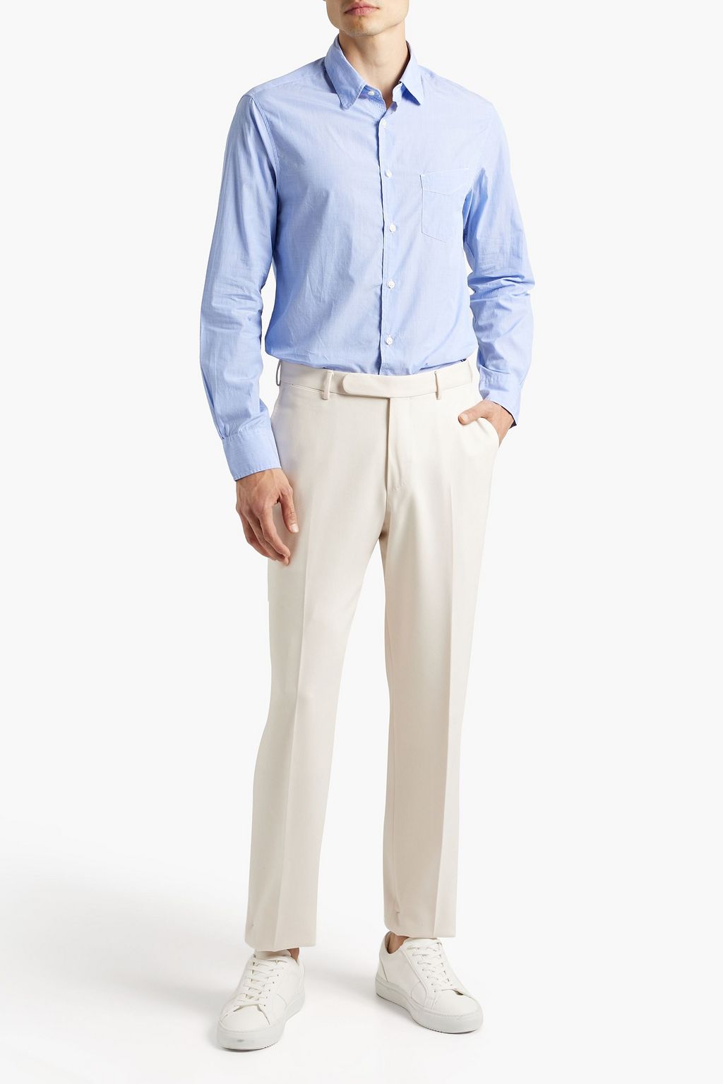 OFFICINE GÉNÉRALE Tristan cotton-poplin shirt