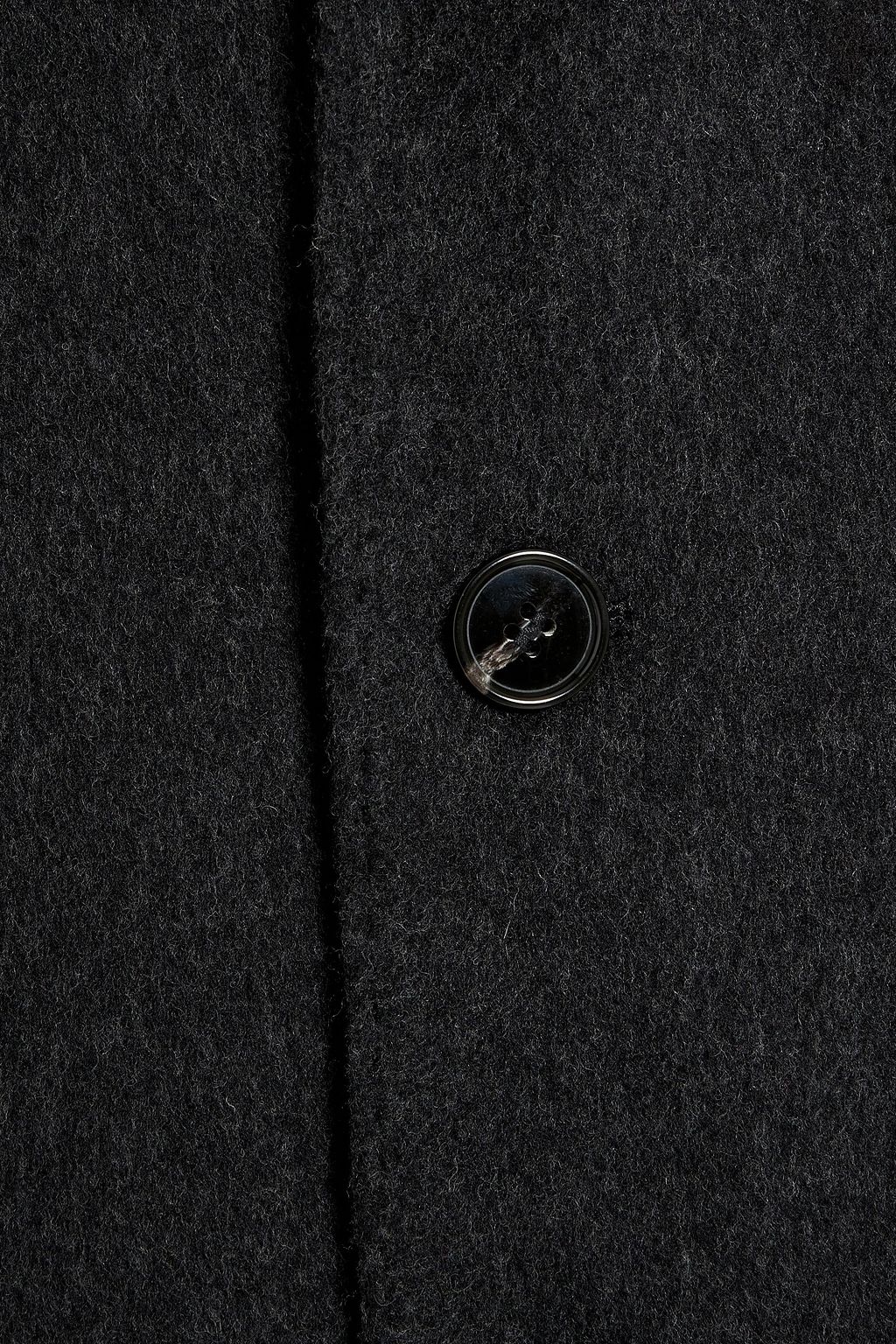 OFFICINE GÉNÉRALE Wool and cashmere-blend felt coat
