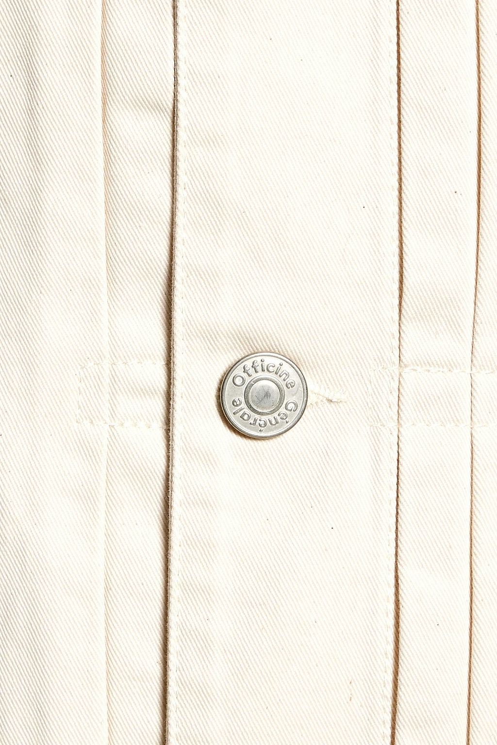 OFFICINE GÉNÉRALE Leo pintucked cotton-twill jacket