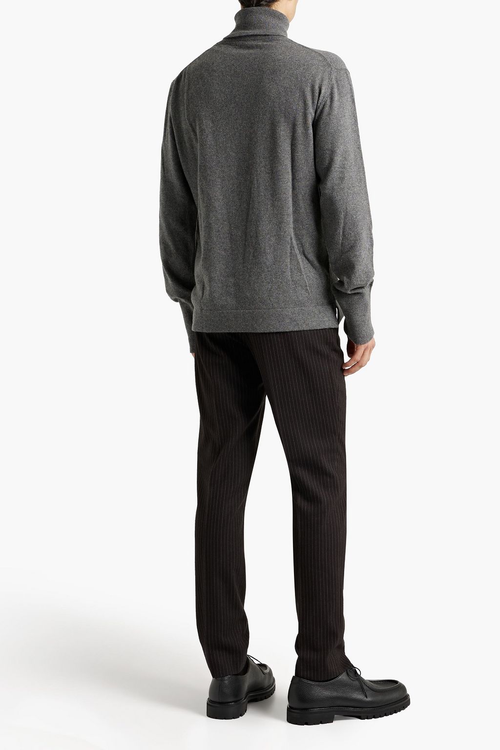 OFFICINE GÉNÉRALE Mélange cashmere turtleneck sweater