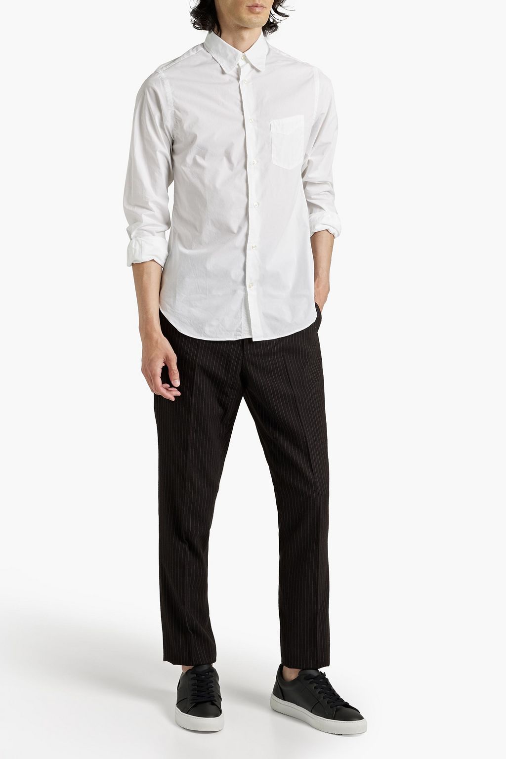 OFFICINE GÉNÉRALE Benoit cotton-poplin shirt