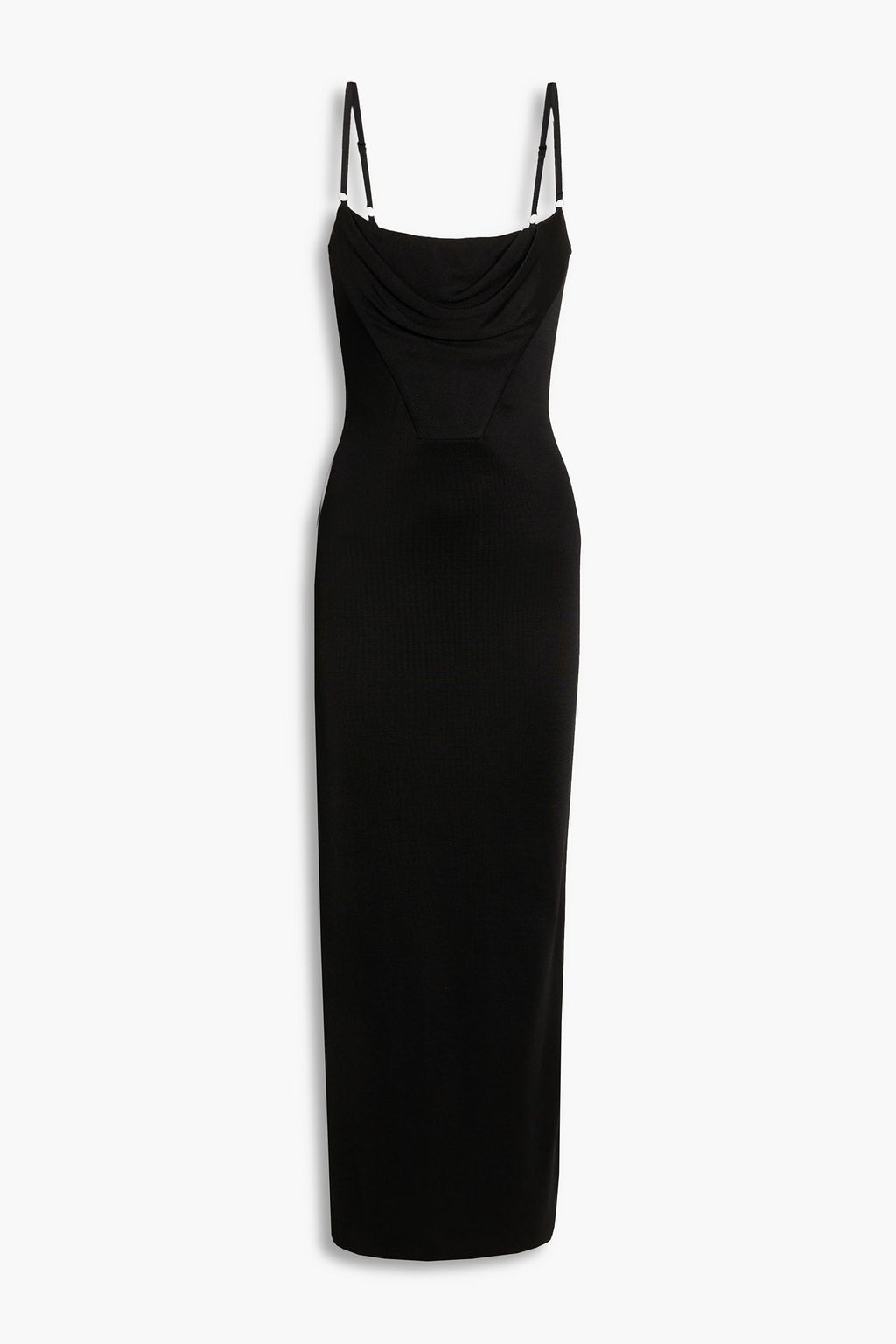 ALEXANDER WANG Draped woven maxi dress | THE OUTNET