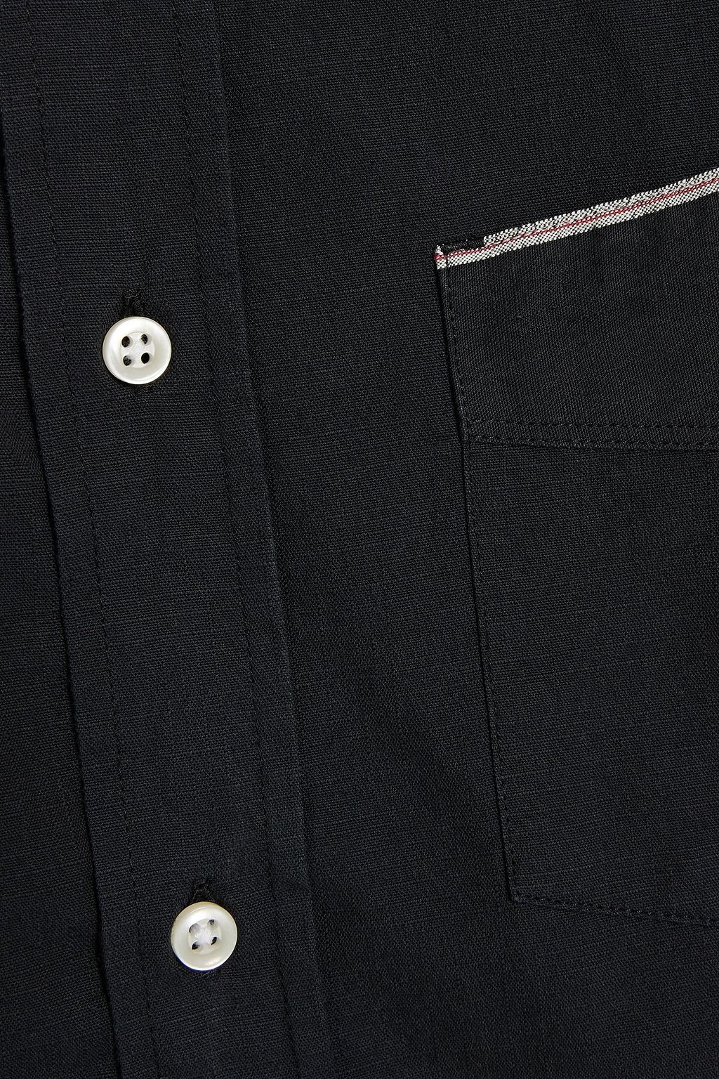 OFFICINE GÉNÉRALE Cotton-chambray shirt