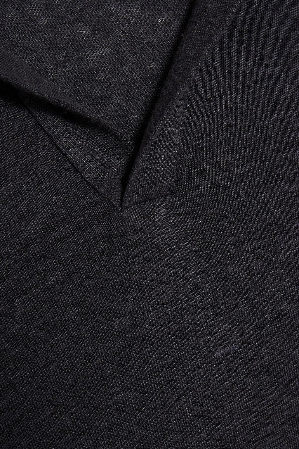 OFFICINE GÉNÉRALE Simon linen-jersey polo shirt