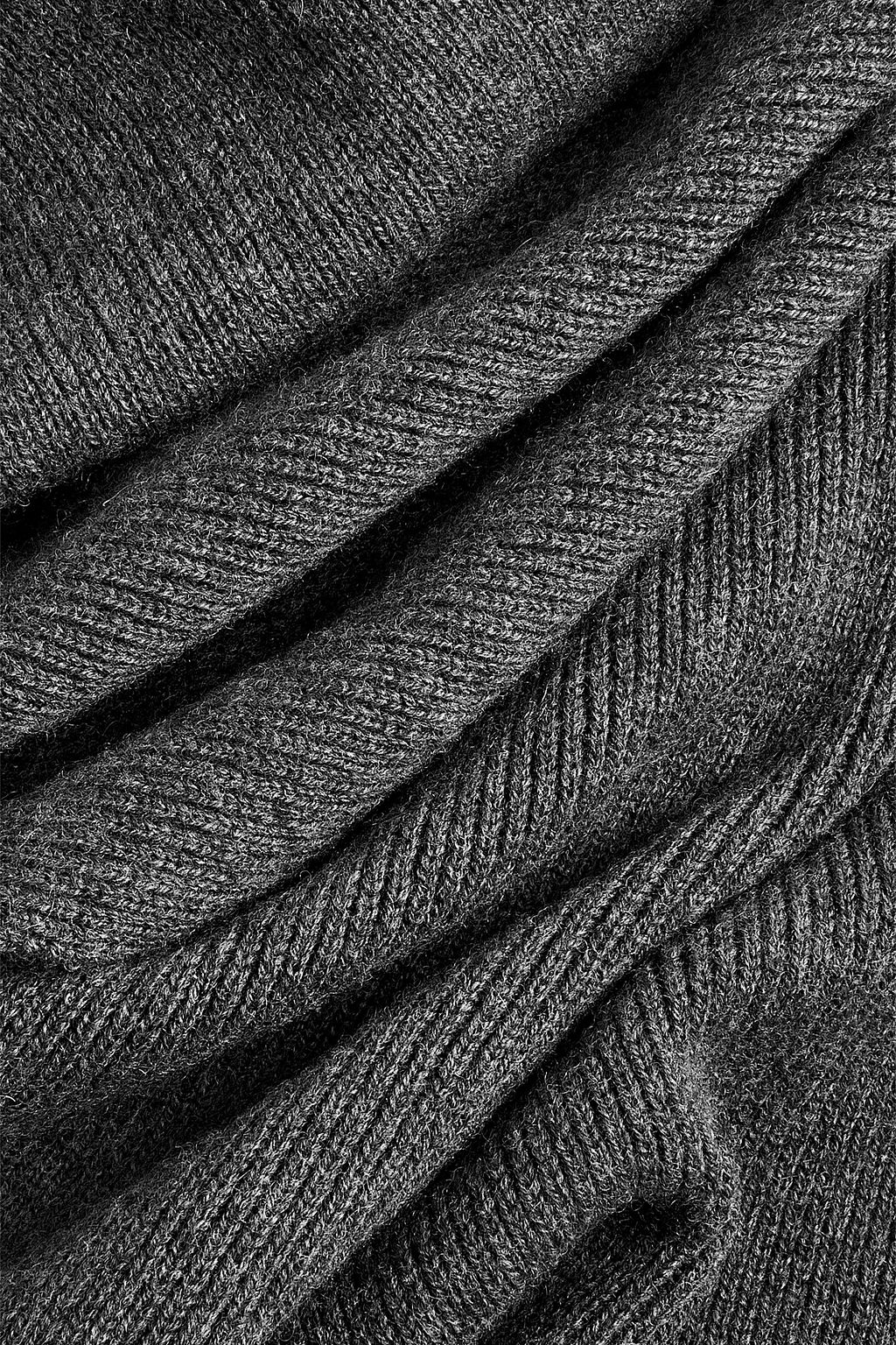 DSQUARED2 Icon appliquéd wool scarf