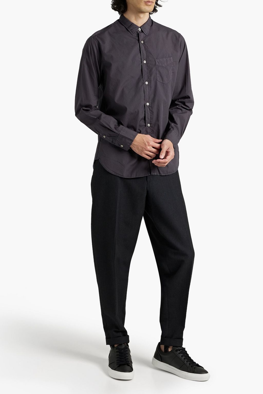 OFFICINE GÉNÉRALE Lipp cotton-poplin shirt
