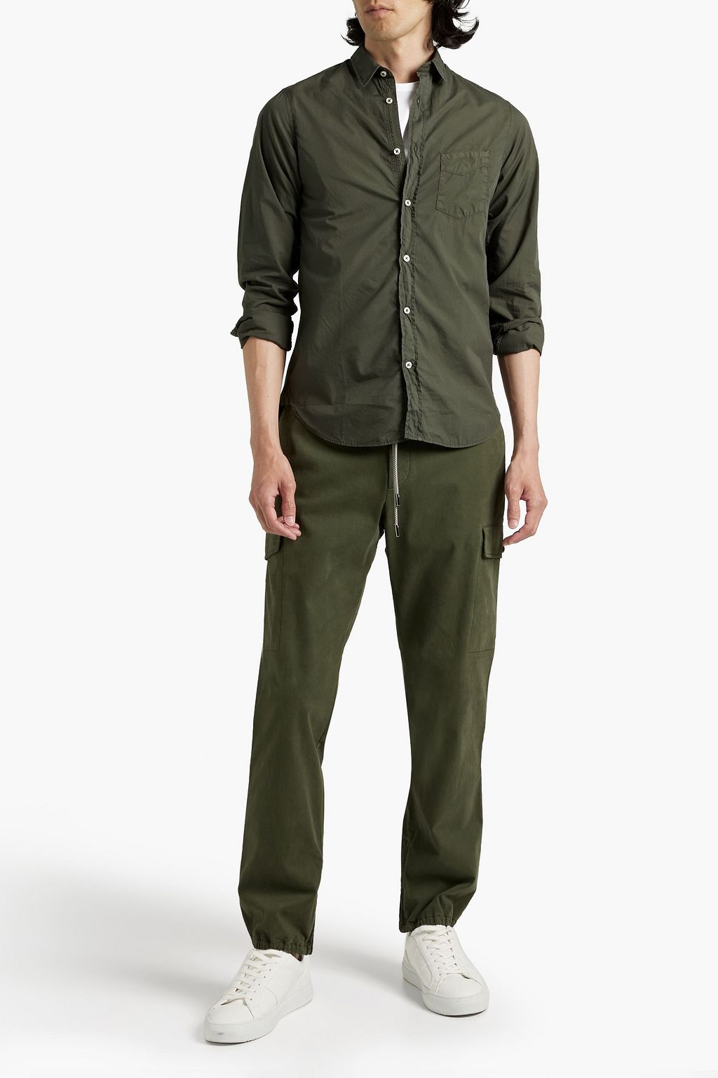 OFFICINE GÉNÉRALE Lipp cotton-poplin shirt