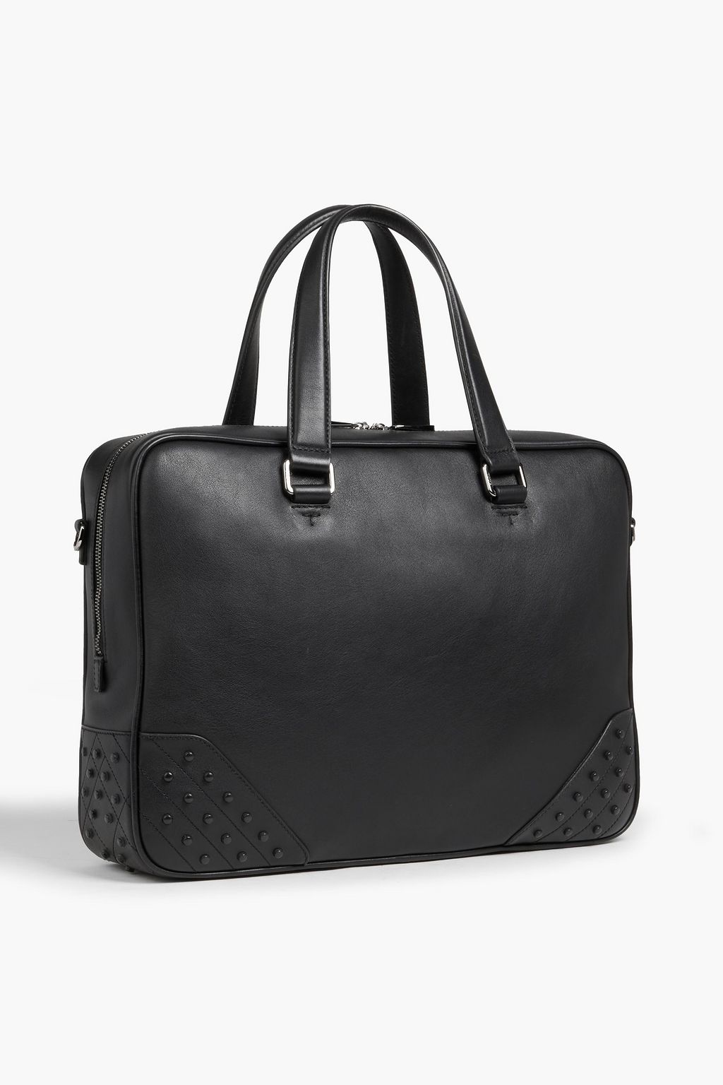 TOD'S Studded leather briefcase Sale up to 70 off THE
