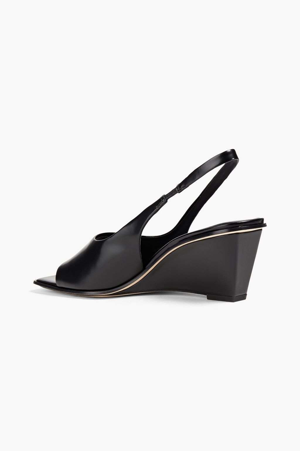 3.1 PHILLIP LIM Laura 60 leather wedge slingback sandals