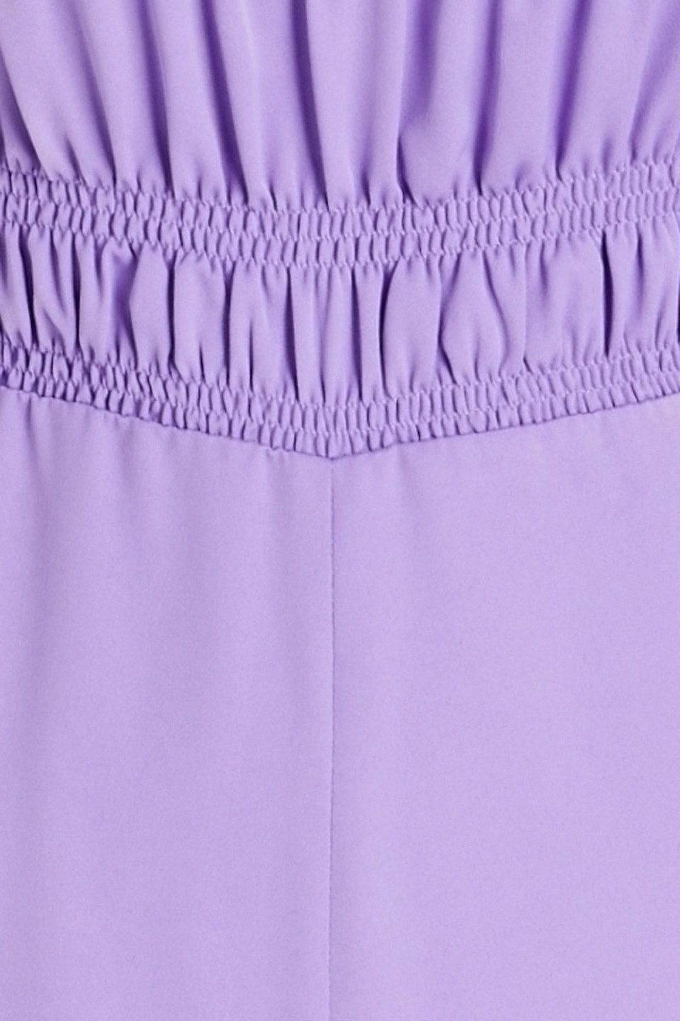 VANESSA COCCHIARO THE GERTY CROPPED SHIRRED CADY JUMPSUIT