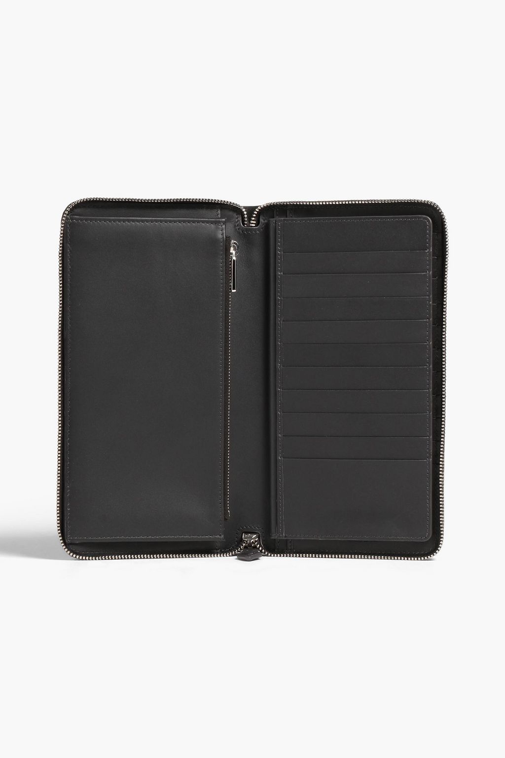 TOD'S Logo-appliquéd leather wallet