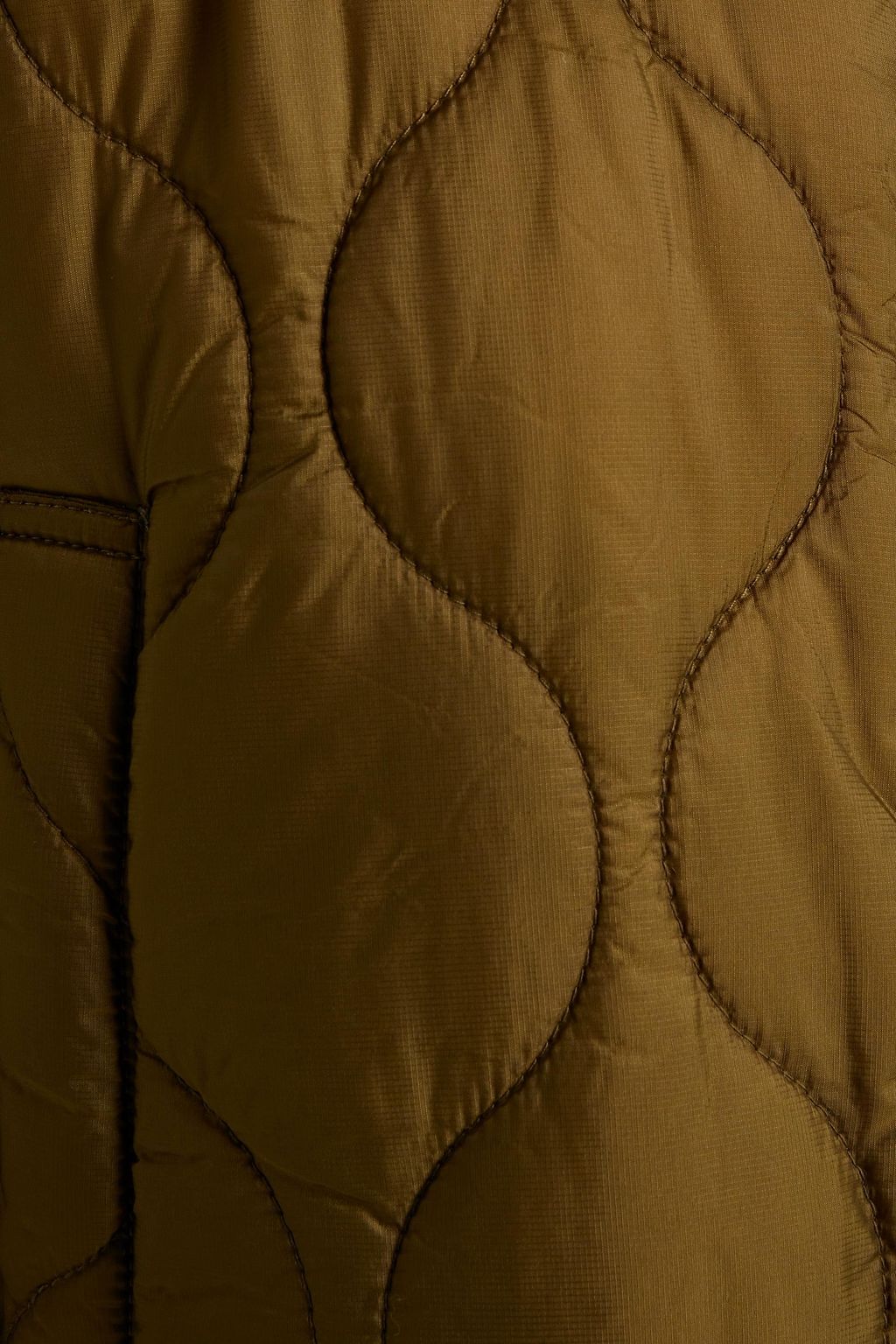 MOTHER Quilted shell jacket
