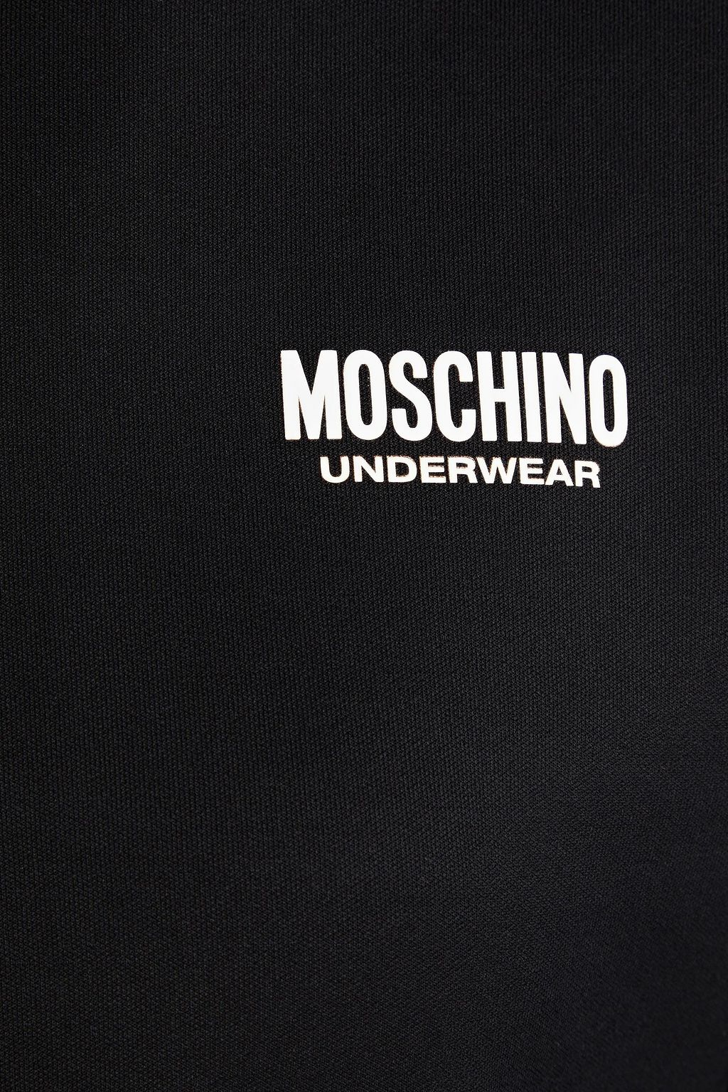 MOSCHINO Tote Bag aus Narbenleder
