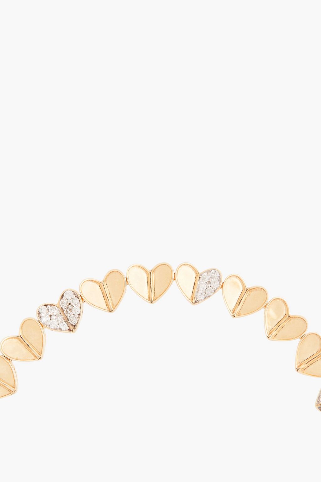 ADINA REYTER 14-karat gold diamond bracelet