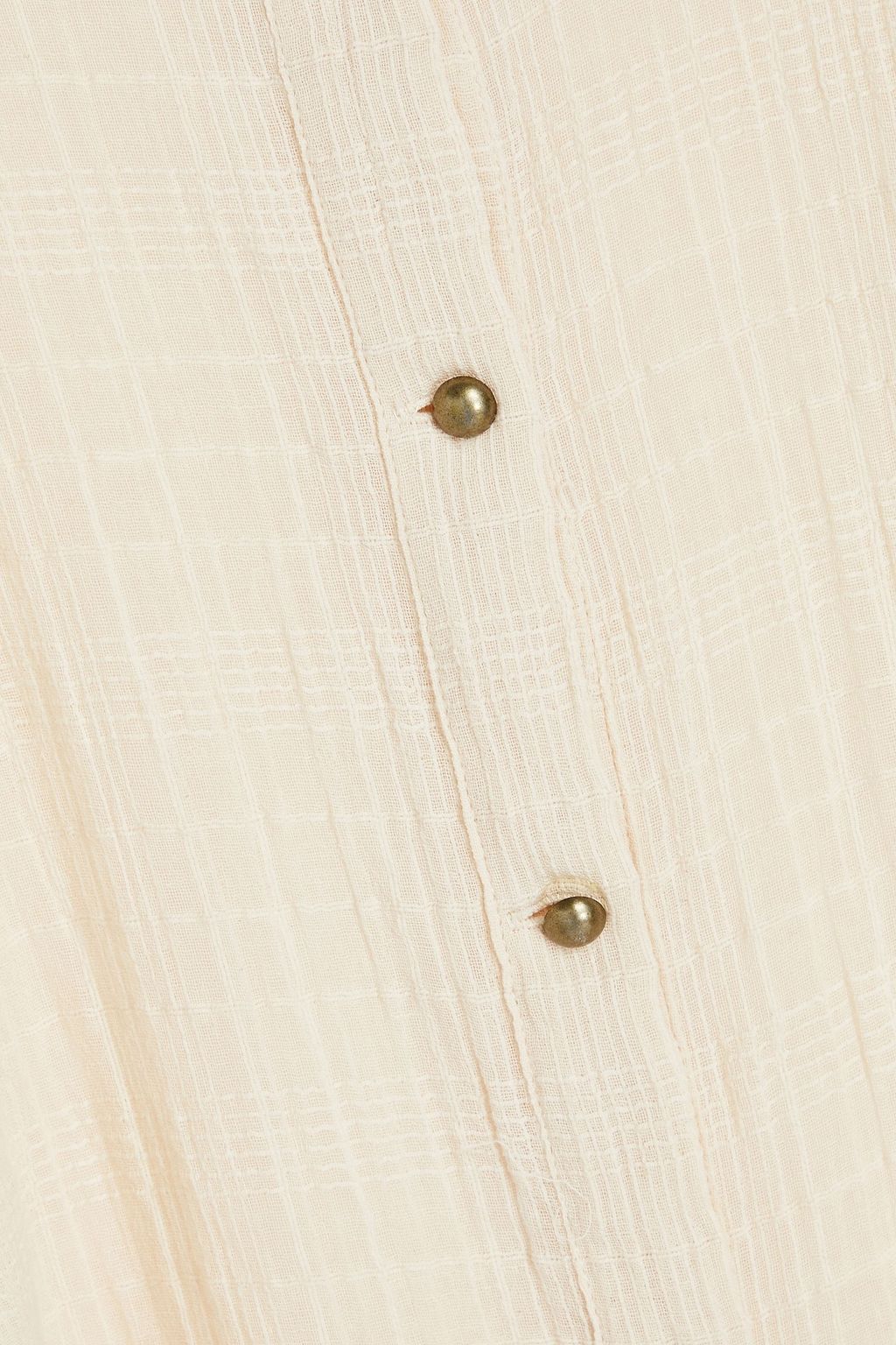 TIGERLILY Alameda cotton-gauze shirt