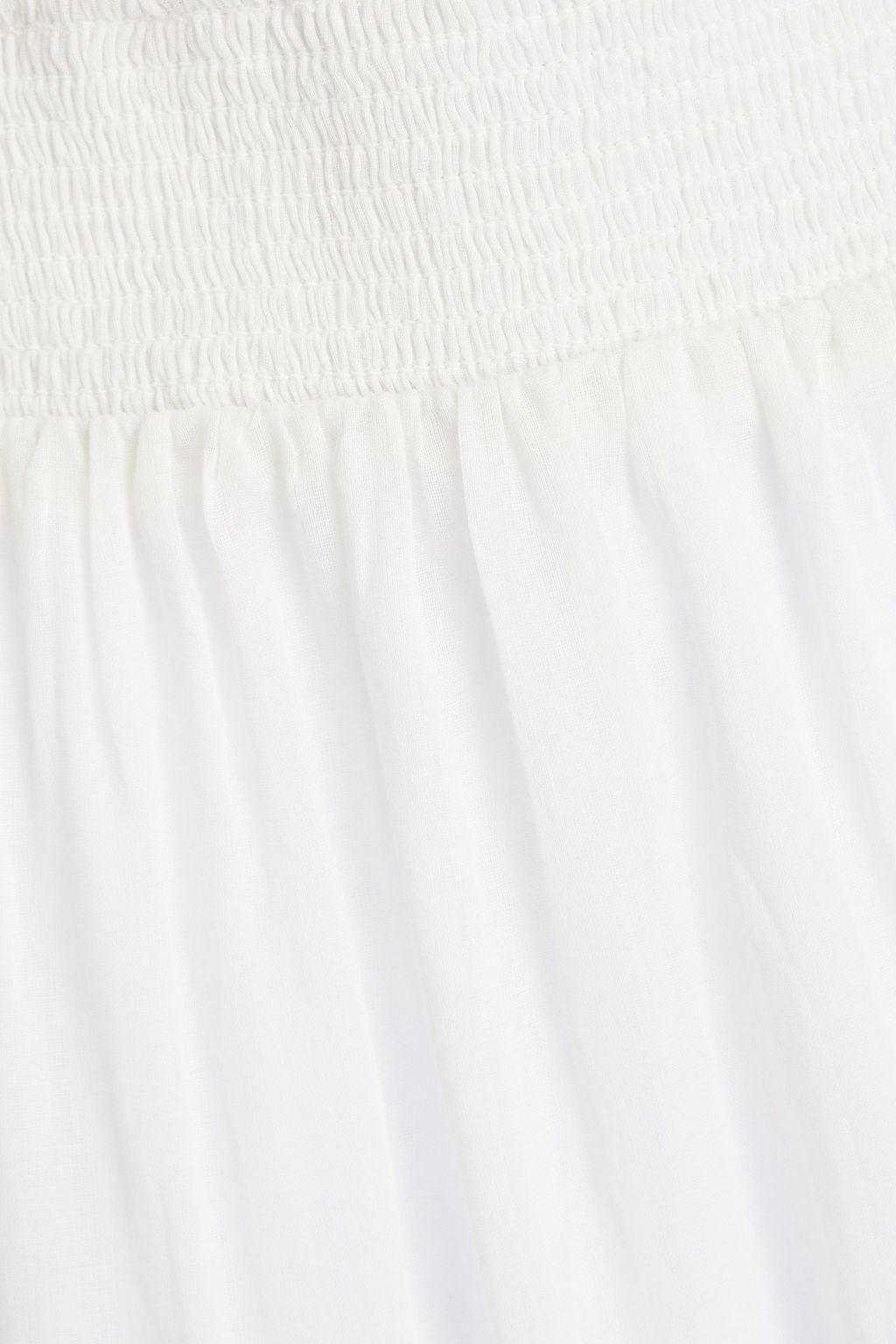 TIGERLILY Tia tiered cotton-gauze midi skirt
