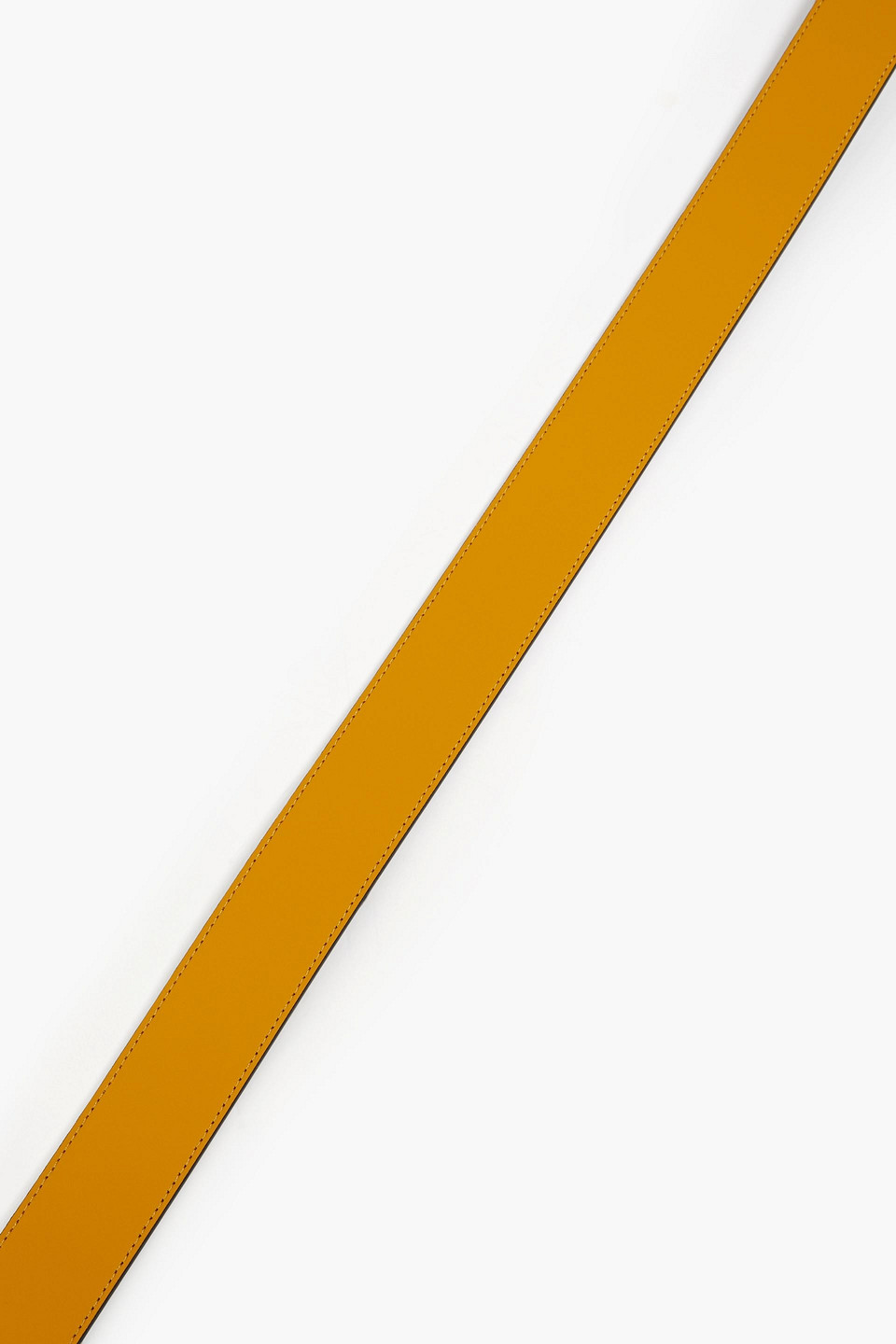 Just Cavalli Leather Belt In Orange