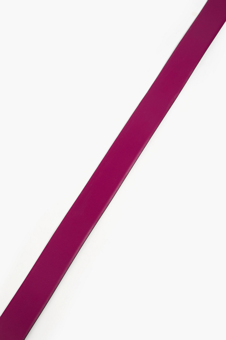 Just Cavalli Leather Belt In Burgundy