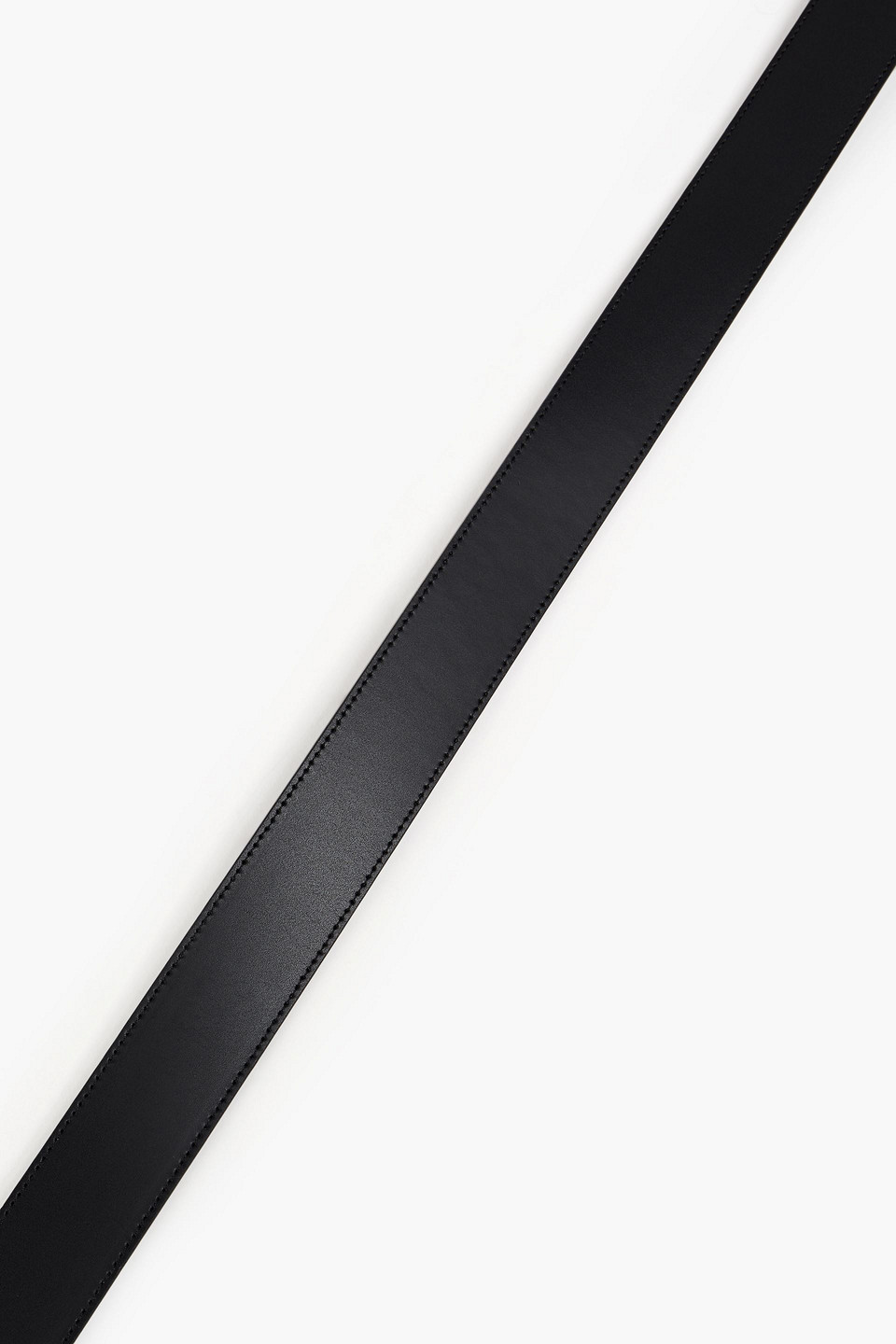 Just Cavalli Leather Belt In Black