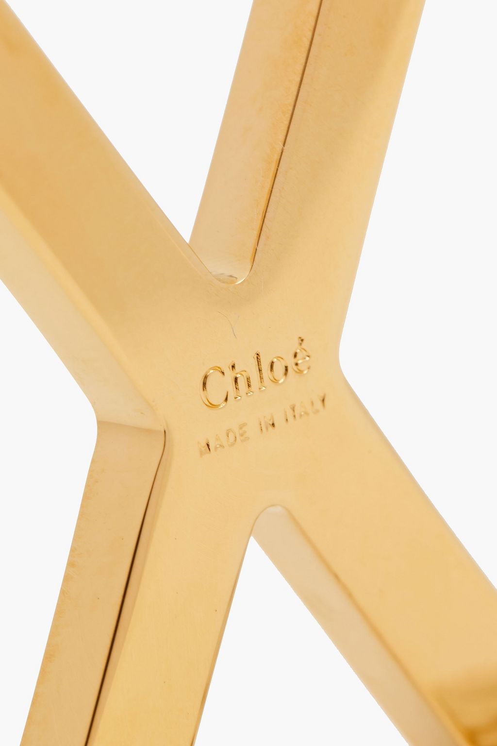 CHLOÉ Gold-tone pendant