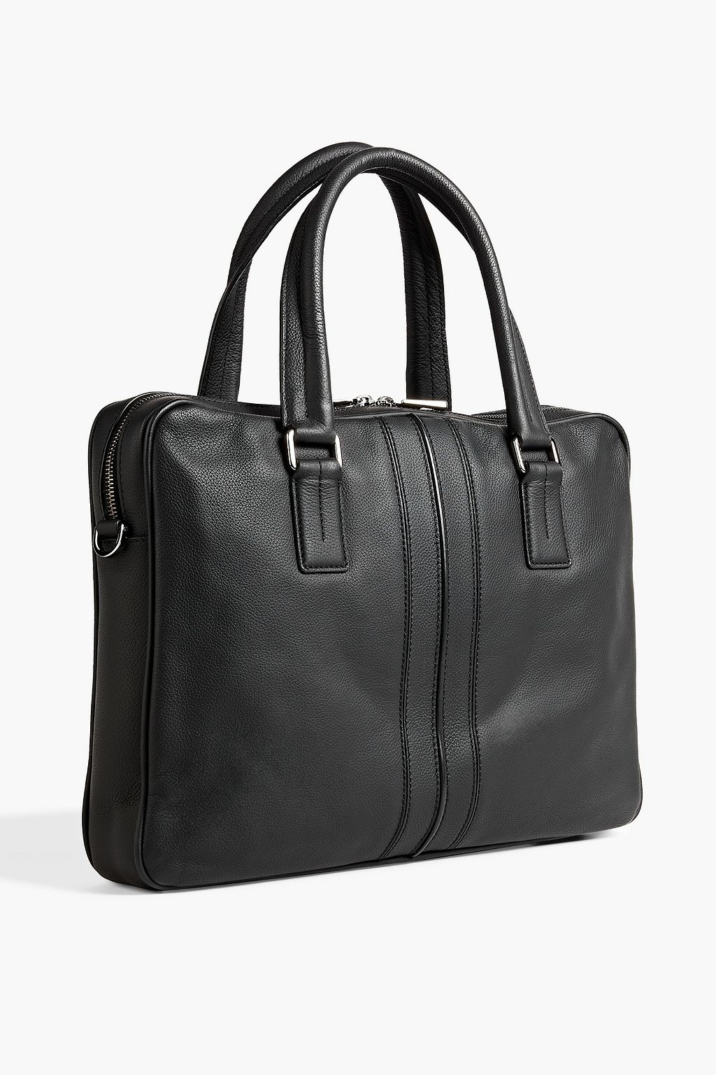 TOD'S Pebbled-leather briefcase