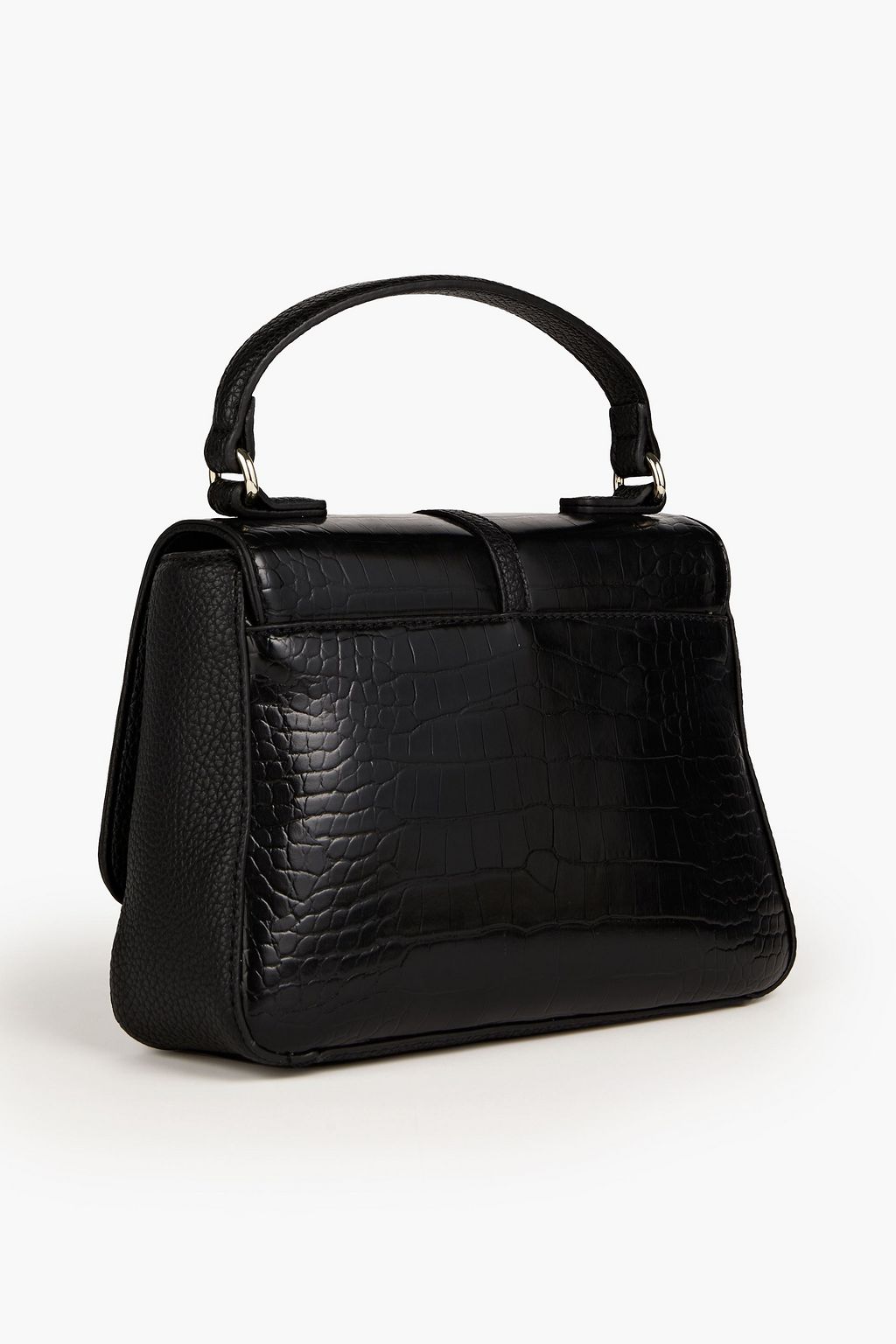 LOVE MOSCHINO Faux croc-effect leather tote