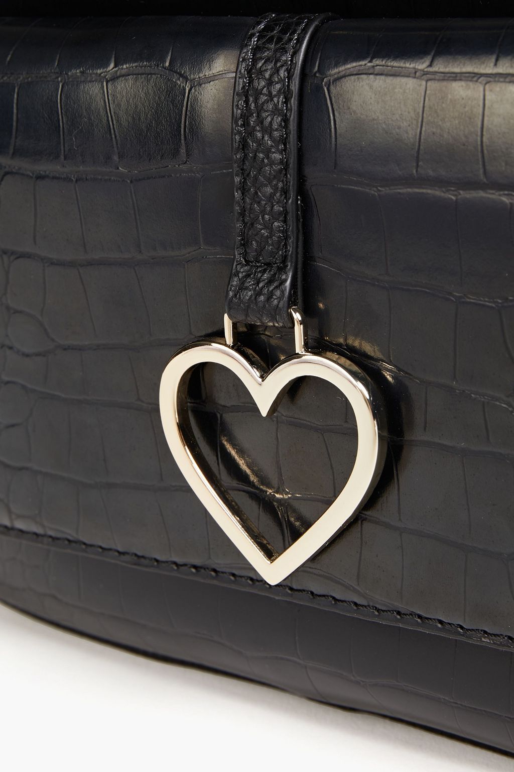 LOVE MOSCHINO Croc-effect backpack