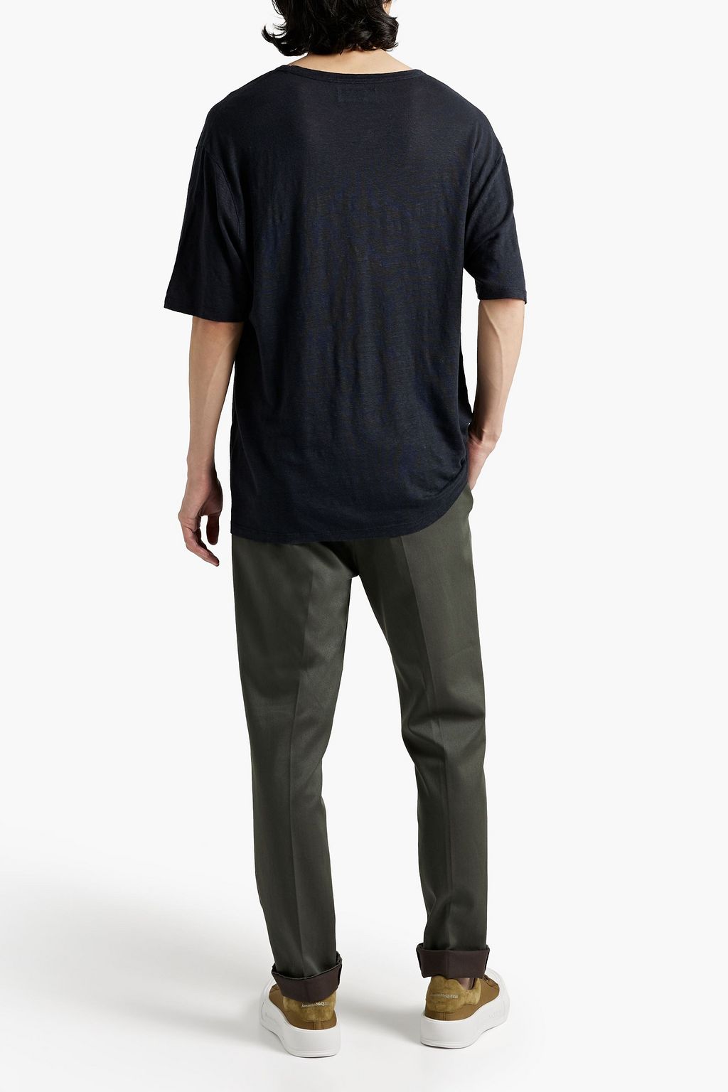 OFFICINE GÉNÉRALE Emile linen-jersey T-shirt