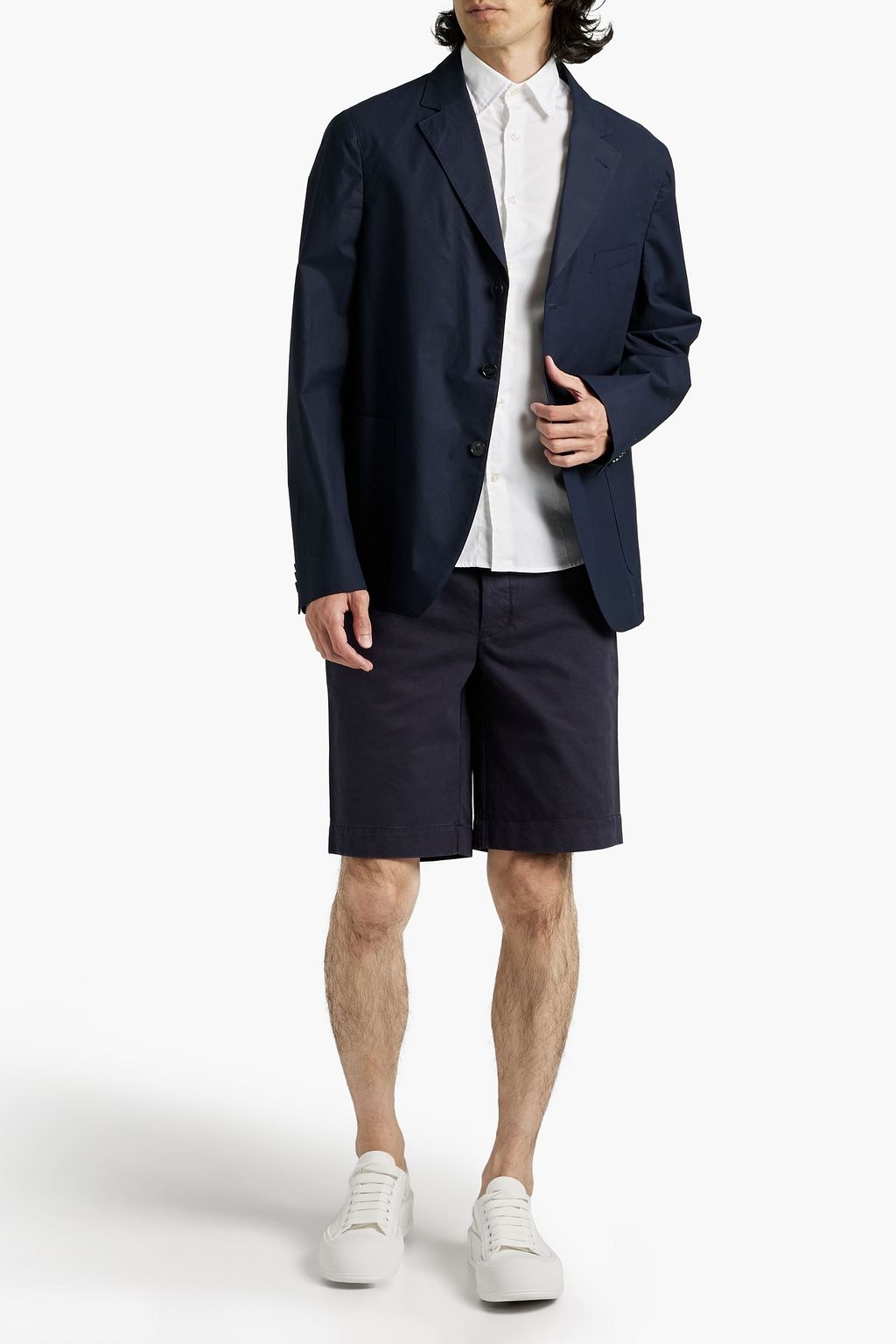 OFFICINE GÉNÉRALE Armie cotton-poplin blazer