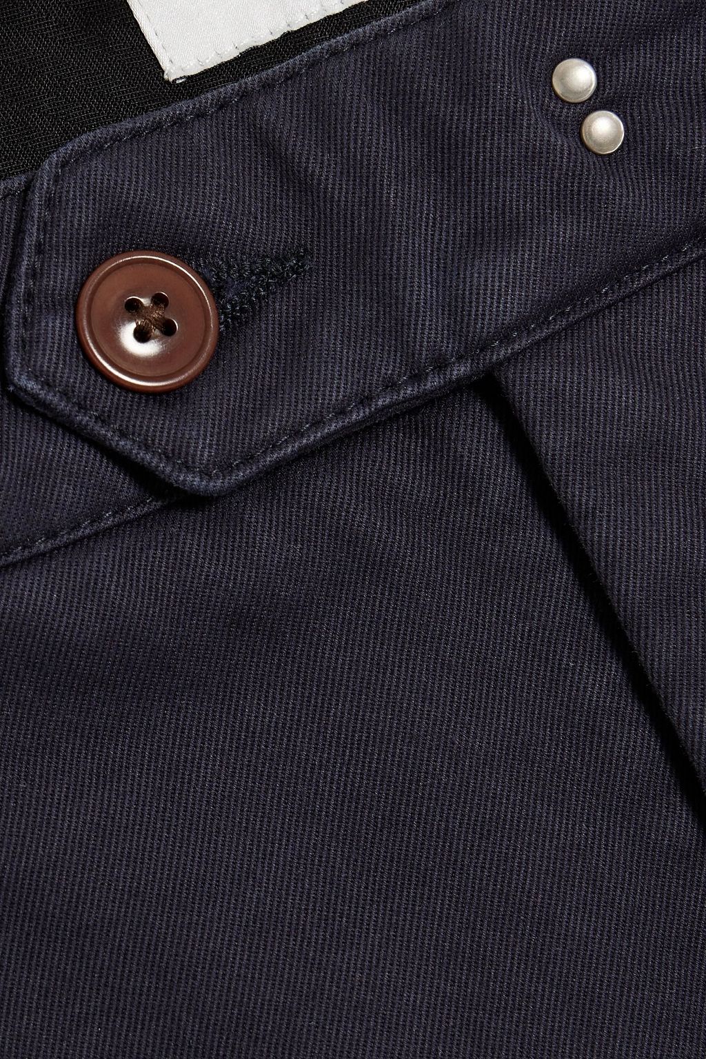 OFFICINE GÉNÉRALE New Fisherman cotton-twill shorts
