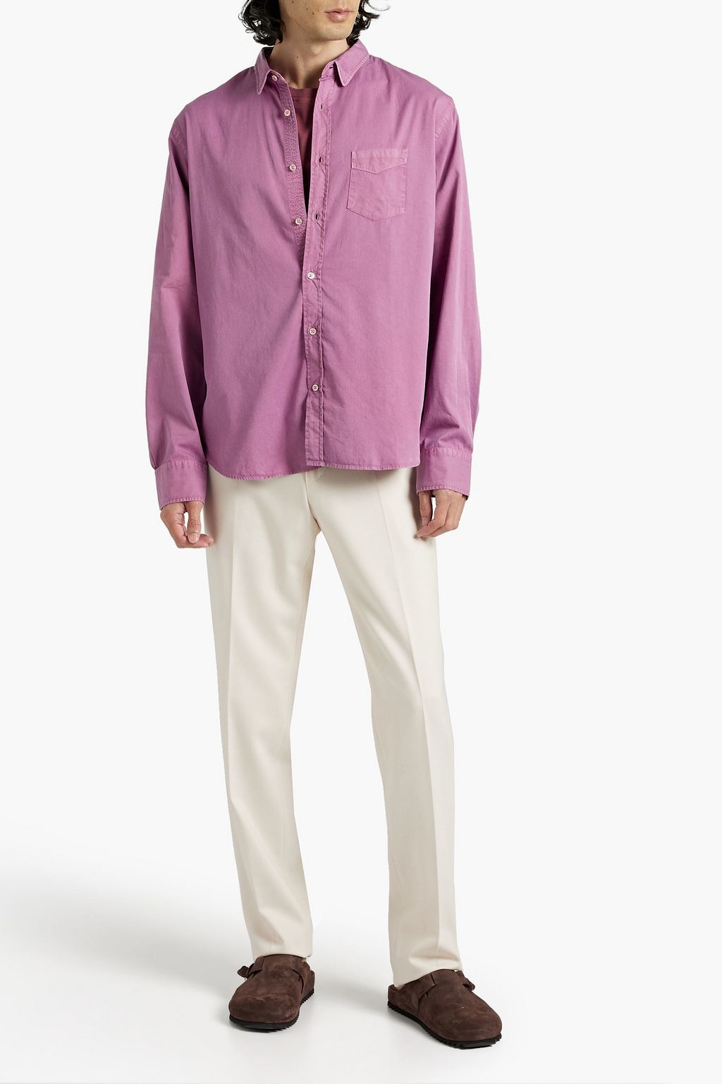 OFFICINE GÉNÉRALE Lipp cotton-twill shirt