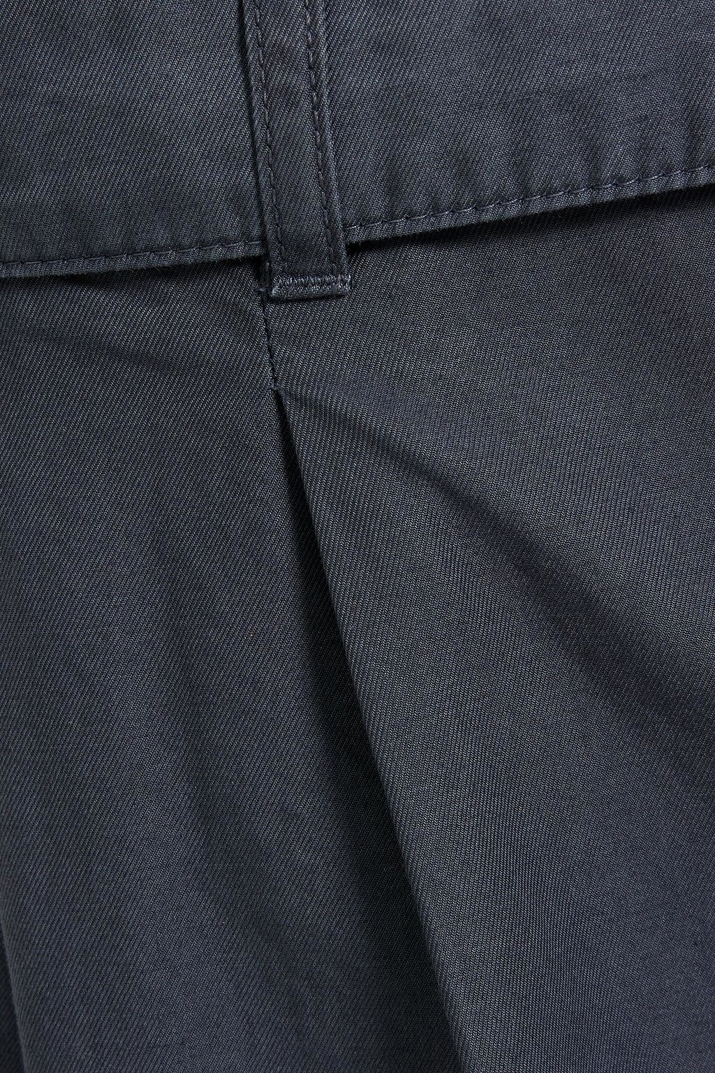 OFFICINE GÉNÉRALE Luigi belted cotton-twill chinos