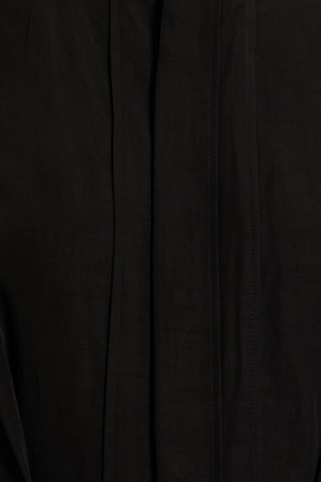 JIL SANDER Pleated crepe maxi dress