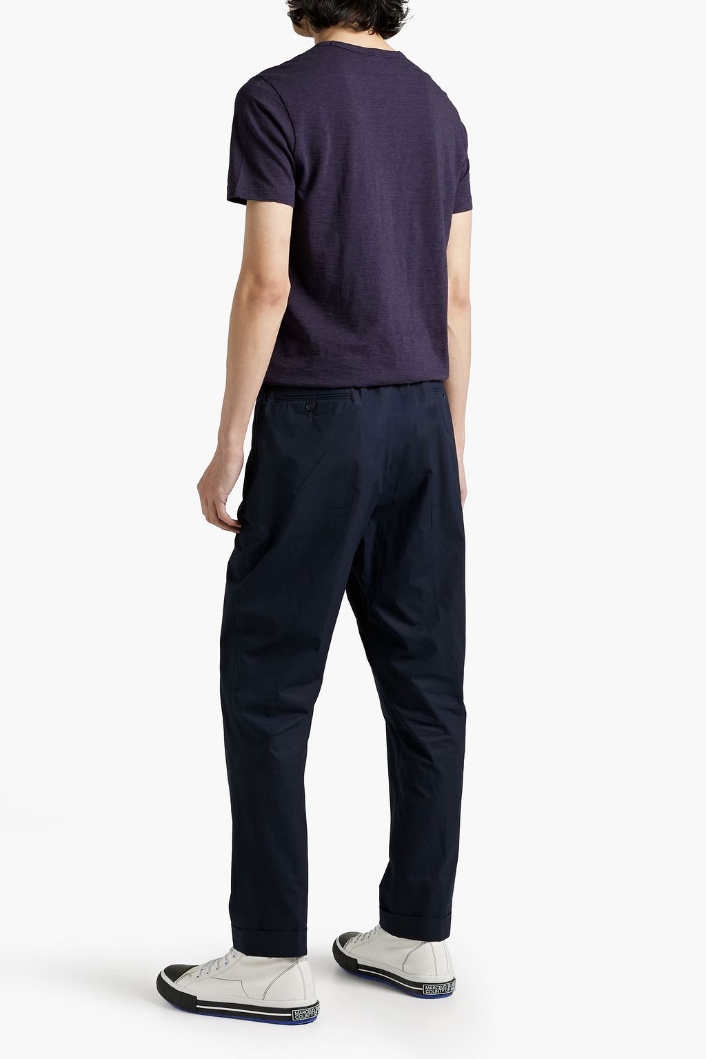 OFFICINE GÉNÉRALE Phil organic cotton-poplin drawstring pants