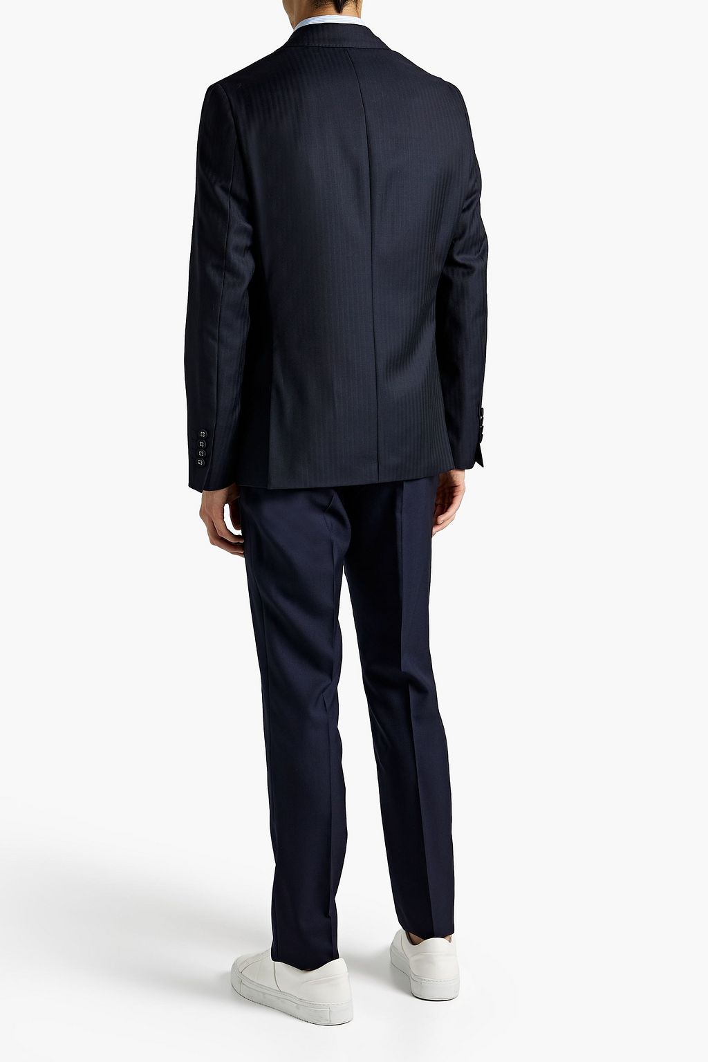 OFFICINE GÉNÉRALE 헤링본 울 수트 재킷