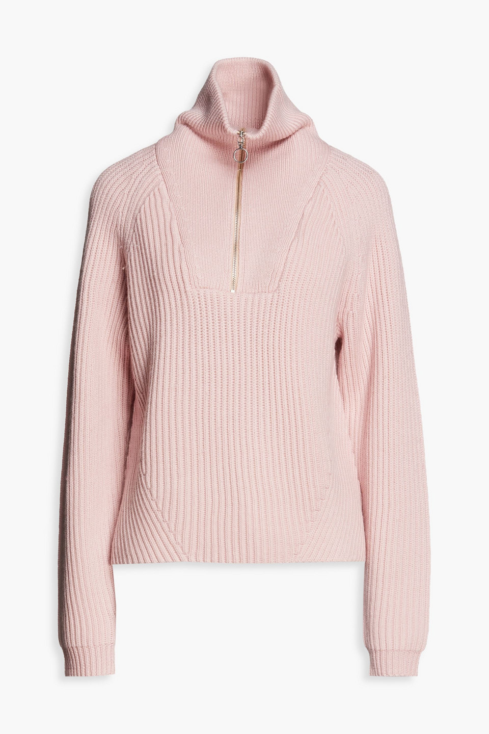 joie - palema ribbed wool sweater - pink - s
