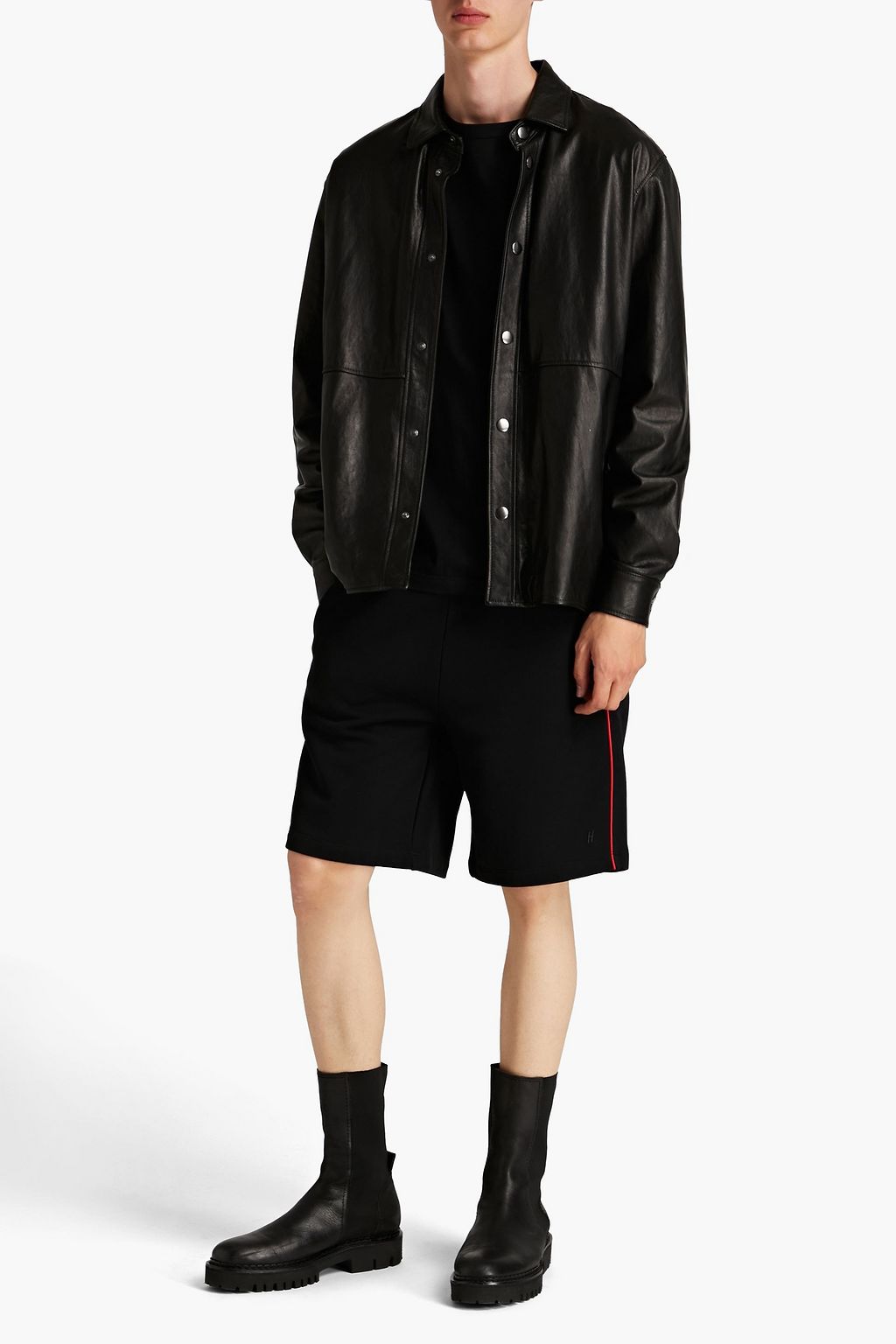 HELMUT LANG French cotton-terry shorts