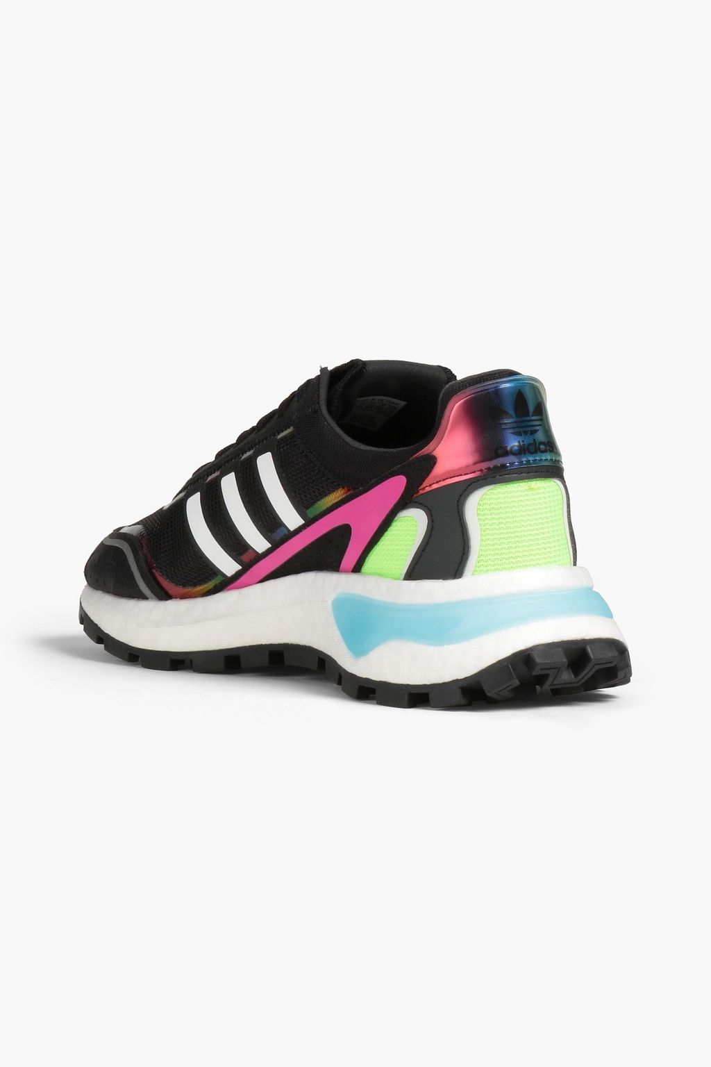 ADIDAS ORIGINALS Holographic perforated mesh sneakers
