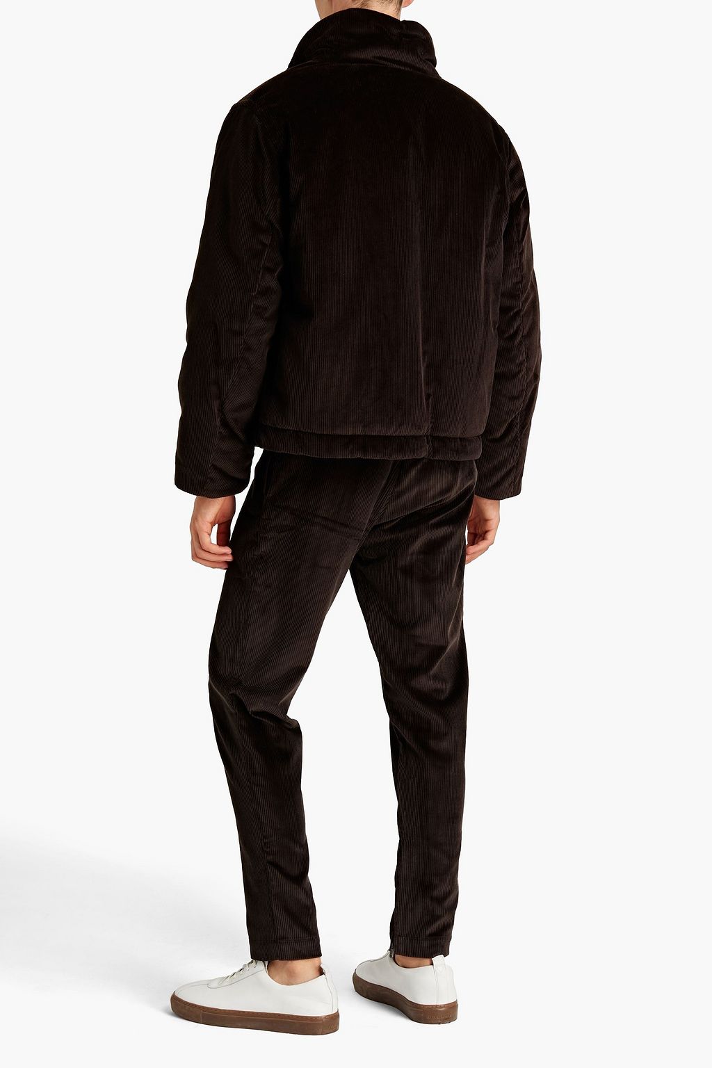 FERRAGAMO Tapered cotton-corduroy pants