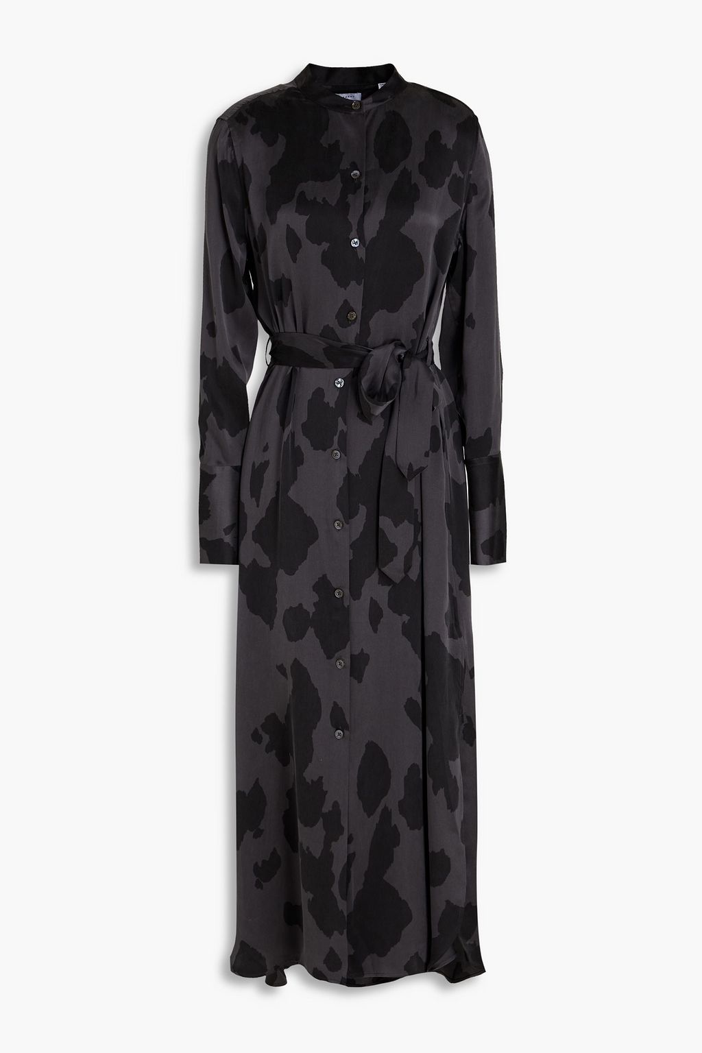 EQUIPMENT Connell belted printed silk maxi dress Sale up to 70 off