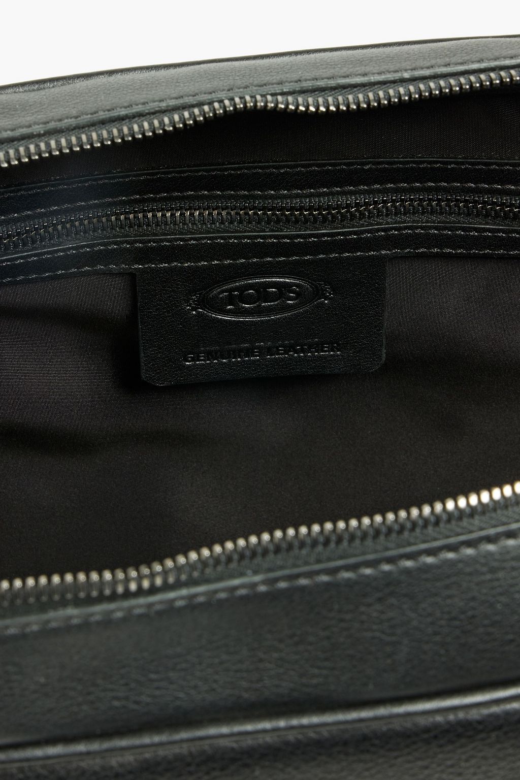 TOD'S Pebbled-leather briefcase